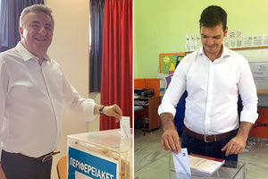 Ο κ. Στ. Αρναουτάκης και ο κ. Αλ. Μαρκογιαννάκης