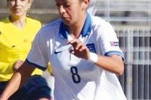 H ηρακλειώτισσα Δανάη Σιδηρά με την Εθνική ομάδα των Γυναικών