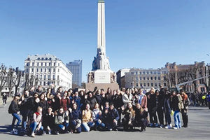 Το 9ο Γυμνάσιο Ηρακλείου βρέθηκε στη Λετονία