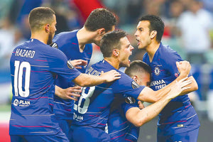 Τα πανηγύρια των παικτών της Τσέλσι