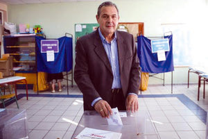 Η ψήφος του Πάνου Καμμένου