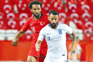 η Εθνική ομάδα στο δυνατό φιλικό απέναντι στην Τουρκία στην Αττάλεια