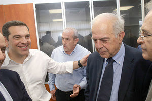 Ευχαριστίες Λαμπρινού σε Τσίπρα για την χρηματοδότηση της ΔΕΥΑΗ