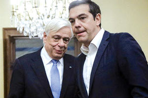 Ο Πρόεδρος της Δημοκρατίας και ο Αλέξης Τσίπρας