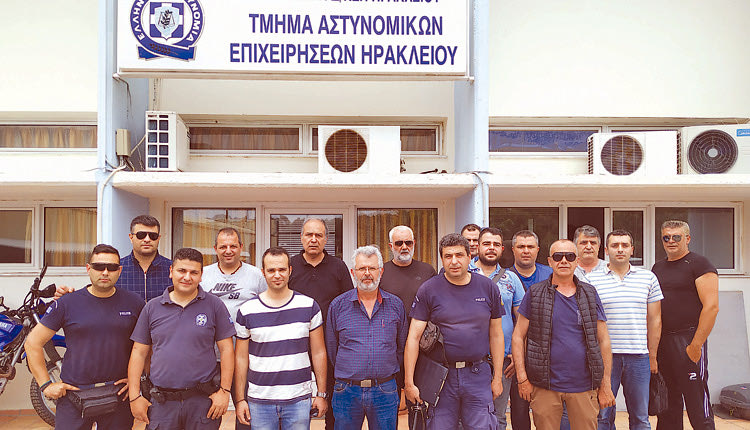 Με τους αστυνομικούς του ΤΑΕ Ηρακλείου συναντήθηκαν οι συνδικαλιστικοί εκπρόσωποι των αστυνομικών του νομού Ηρακλείου
