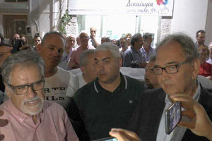 Ο Αντώνης Ζερβός και ο Νίκος Κοκκίνης