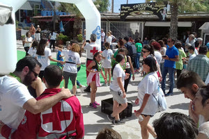 οι Εθελοντές Σαμαρείτες Διασώστες και Ναυαγοσώστες του Ελληνικού Ερυθρού Σταυρού Μοιρών στο 5ο  Festos Run 2018.