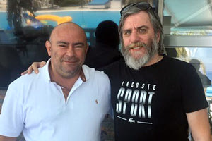 Ο κ. Δανδάλης με τον κ. Παπαδάκη