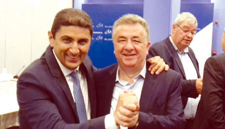 Αυγενάκης με τον περιφερειάρχη Κρήτης Σταύρο Αρναουτάκη