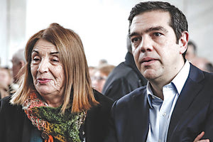 Η Τασία Χριστοδουλοπούλου και ο Αλέξης Τσίπρας