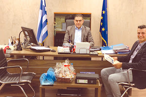 στον προϊστάμενο Επιτελείου της ΕΛΑΣ, αντιστράτηγο Ανδρέα Δασκαλάκη, ο πρόεδρος της Ένωσης Αστυνομικών Υπαλλήλων Λασιθίου Γιώργος Καρτσάκης