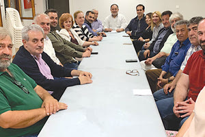 Από την πρώτη συνεδρίαση της δημοτικής ομάδας “Ηράκλειο 3.7.5.”