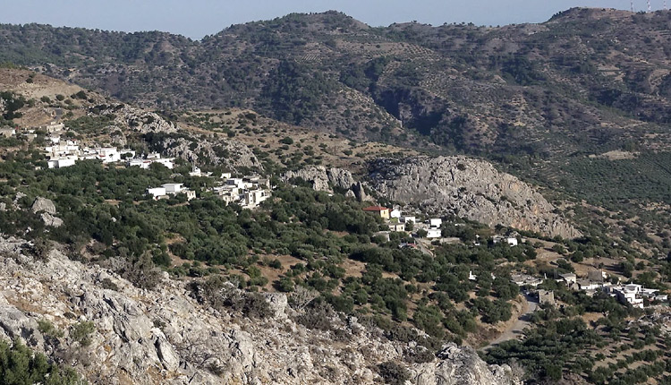 Γενική άποψη οικισμού Βαχού