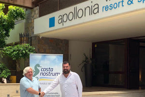 Αναβαθμίζεται η παραλία του Apollonia Beach Resort & Spa
