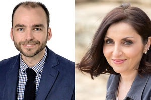 O Γιώργος Βλαχάκης και η κ. Δέσποινα Συγγελάκη