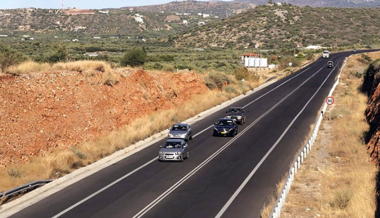 Αποκαταστάθηκε η κυκλοφορία στη θέση «Μεγάλα Χωράφια» επί της Εθνικής οδού Χανίων - Ρεθύμνης