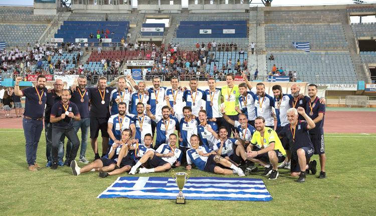 Η Εθνική Κουφών με τα μετάλλια της 3ης θέσης