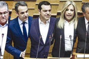 τηλεμαχία - ντιμπέιτ των πολιτικών αρχηγών