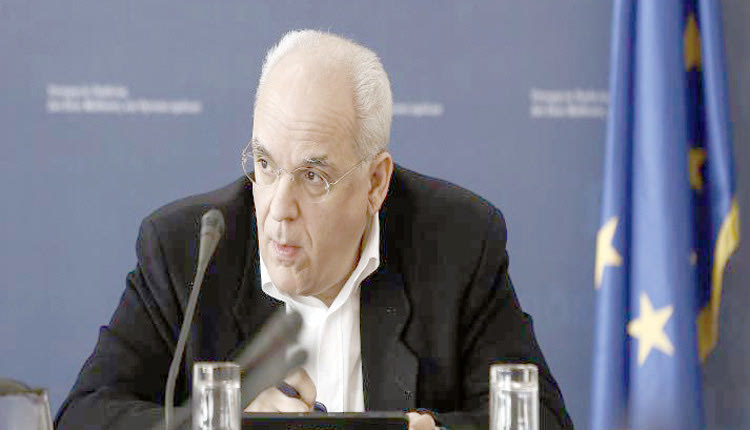 Ο Γ.Γ. του Υπουργείου Παιδείας, κ. Ηλίας Γεωργαντάς