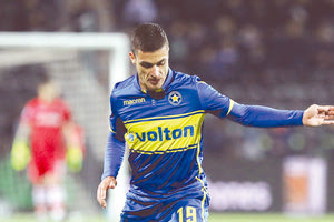 Ο Κοσμάς Τσιλιανίδης, ο 25χρονος επιθετικός του Αστέρα Τρίπολης στον ΟΦΗ