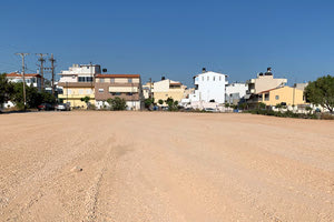 εργασίες διαμόρφωσης του δημοτικού ακινήτου στη Ν. Αλικαρνασσό