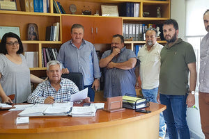 Σύμβαση για την οδοποιία της Δημοτικής Ενότητας Τυλίσου