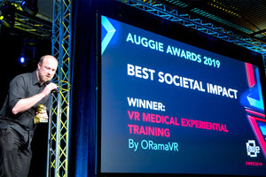 Η startup του ΙΤΕ «ORamaVR» ξεχώρισε την Augmented World Expo 2019