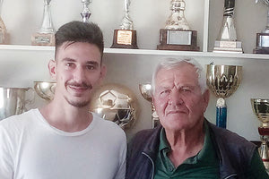 Ο Παναγιώτου με τον Λευτέρη Πουπάκη