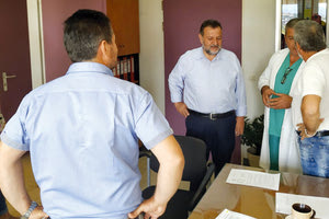 Το ΠΑΓΝΗ επισκέφτηκαν χθες οι  υποψήφιοι βουλευτές του Κινήματος Αλλαγής, Βασίλης Κεγκέρογλου και Δημήτρης Μπρίμης