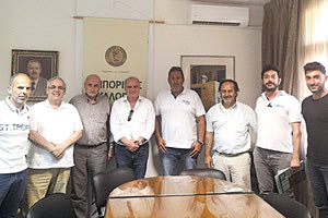 Από τη συνάντηση με εκπροσώπους του εμπορικού κόσμου