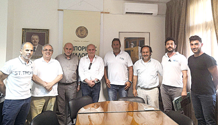 Από τη συνάντηση με εκπροσώπους του εμπορικού κόσμου