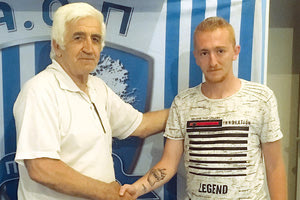 Ο Καρβελάς με τον κ. Τσαΐνη