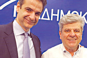 ο υποψήφιος βουλευτής Ηρακλείου με τη Νέα Δημοκρατία Γρηγόρης Ροκαδάκης.