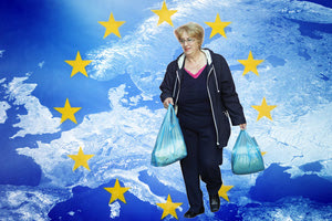 το «καλάθι της νοικοκυράς» στην Ελλάδα σε σχέση με αρκετές ευρωπαϊκές χώρες.