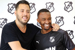 Ο αντιπρόεδρος της ΠΑΕ ΟΦΗ Άντζελο Παλυβός καλοσώρισε τον Λισάντρο Σεμέντο