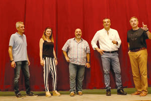 Από την επίσκεψη στο Πολιτιστικό Κέντρο