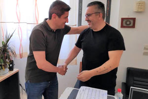 Από την επίσκεψη στο Τμήμα Κοινωνικής Προστασίας του Δήμου Φαιστού