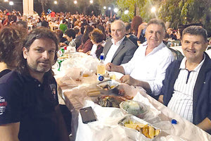 στη γιορτή των Αγίων Αποστόλων στους Αποστόλους Πεδιάδος βρέθηκε ο υποψήφιος βουλευτής ΣΥΡΙΖΑ - Προοδευτική Συμμαχία Μανώλης Αλιφιεράκης