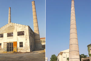 Νεότερα διατηρητέα μνημεία κηρύχτηκαν τα δύοεπιβλητικά φουγάρα του πρώη εργοστασίου της ΑΒΕΑ στα Χανιά