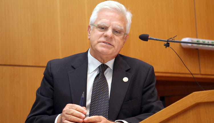 Ο Πρύτανης του Πανεπιστημίου Κρήτης, κ. Ζώρας