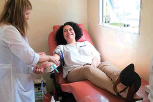 Σαράντα εργαζόμενοι έδωσαν αίμα