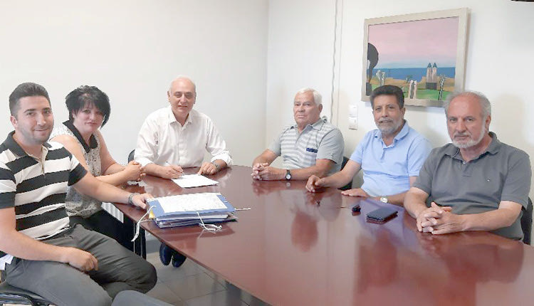 εργασίες αποκατάστασης της δημοτικής οδοποιίας οικισμών Κεφαλοβρυσίου και Σινδωνία Καλαμίου του Δήμου Βιάννου