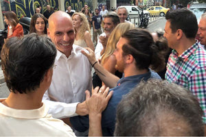 Στις πρώτες δηλώσεις του μετά την είσοδο του ΜέΡΑ25 στη Βουλή, ο Γιάνης Βαρουφάκης