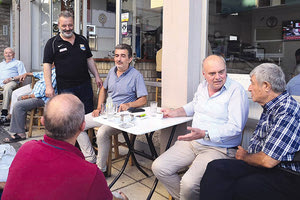 ΣTA KAMINIA ο Μανώλης Αλιφιεράκης