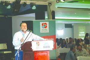 ο υποψήφιος βουλευτής του Κινήματος Αλλαγής Βασίλης Κεγκέρογλου