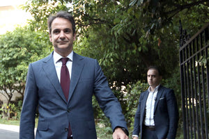 ο Μητσοτάκης από το Μαξίμου