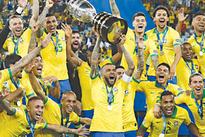 Πρωταθλήτρια Νοτίου Αμερικής η Βραζιλία