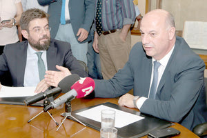 Ο κ. Καλογήρου με τον κ. Τσιάρα