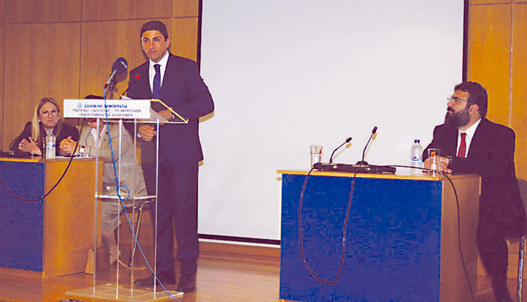 ανέλαβε τα καθήκοντά του ο νέος υφυπουργός Πολιτισμού και Αθλητισμού Λευτέρης Αυγενάκης