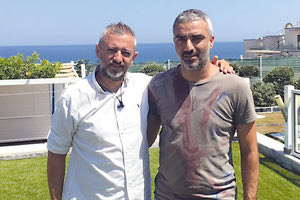 Ο Ρουμπάκης με τον γενικό αρχηγό της Δαμάστας κ. Πολυχρονάκη